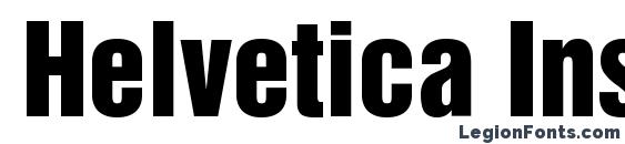 Helvetica Inserat LT Font