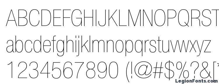 Helvetica LT 27 Ultra Light Condensed Font Download Free / LegionFonts