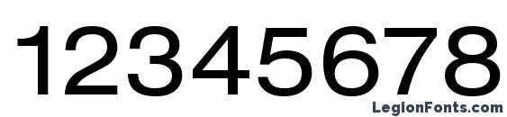 Helvetica LT 53 Extended Font, Number Fonts