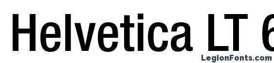 Helvetica LT 67 Medium Condensed Font
