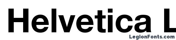 Шрифт Helvetica LT 75 Bold