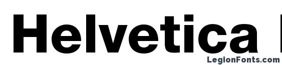 Шрифт Helvetica LT 85 Heavy