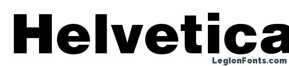 Helvetica LT Black Font