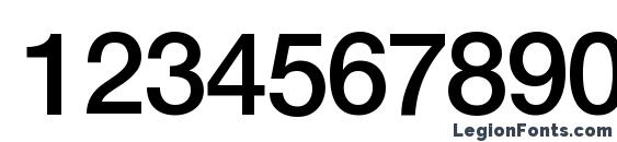 Helvetica Medium Font, Number Fonts