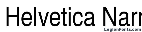 Шрифт Helvetica Narrow CE Regular