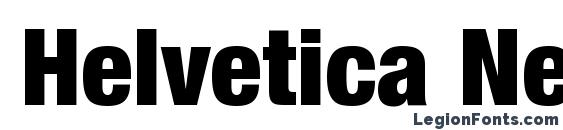 Шрифт Helvetica Neue Condensed Black, Современные шрифты