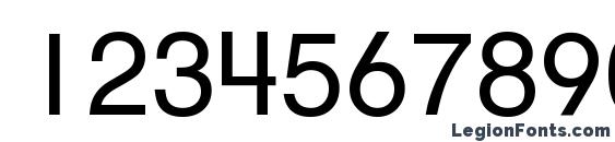 Helvetica Textbook LT Roman Font, Number Fonts