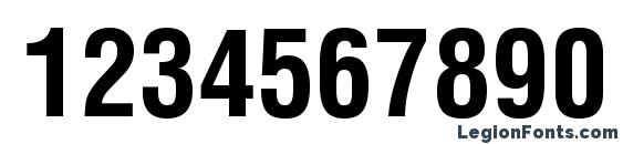 HelveticaLTStd BoldCond Font, Number Fonts