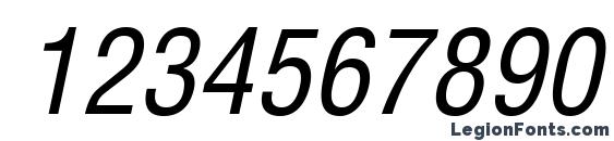 HelveticaLTStd CondObl Font, Number Fonts