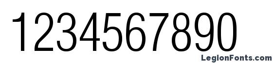 HelveticaLTStd LightCond Font, Number Fonts