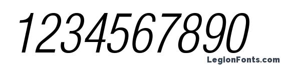 HelveticaLTStd LightCondObl Font, Number Fonts