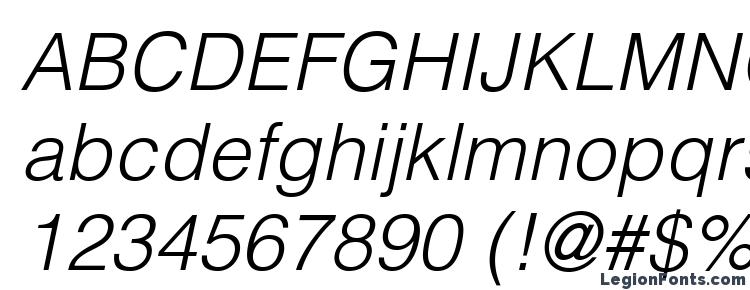 глифы шрифта HelveticaLTStd LightObl, символы шрифта HelveticaLTStd LightObl, символьная карта шрифта HelveticaLTStd LightObl, предварительный просмотр шрифта HelveticaLTStd LightObl, алфавит шрифта HelveticaLTStd LightObl, шрифт HelveticaLTStd LightObl