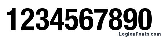 HelveticaNeueLTStd BdCn Font, Number Fonts