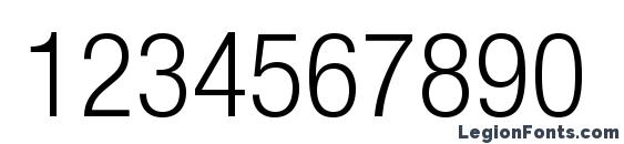 HelveticaNeueLTStd LtCn Font, Number Fonts