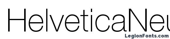 HelveticaNeueLTStd Th Font