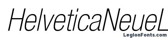 HelveticaNeueLTStd ThCnO Font