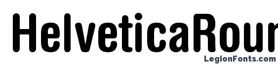 HelveticaRoundedLTStd BdCn Font