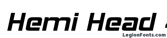 шрифт Hemi Head 426, бесплатный шрифт Hemi Head 426, предварительный просмотр шрифта Hemi Head 426