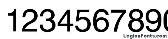 Hemus Font, Number Fonts