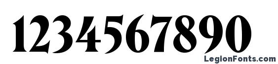 Henderson Regular Font, Number Fonts