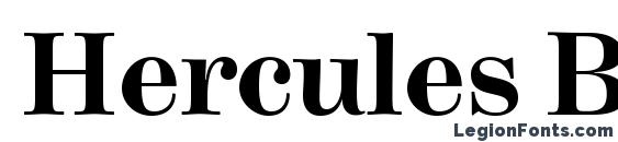 Hercules Bold font, free Hercules Bold font, preview Hercules Bold font