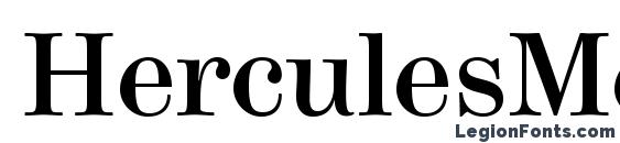 HerculesMedium font, free HerculesMedium font, preview HerculesMedium font