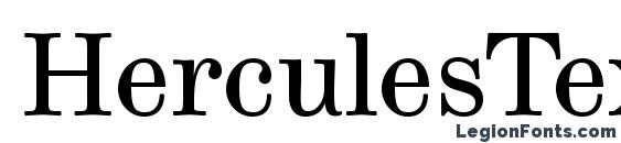 HerculesText font, free HerculesText font, preview HerculesText font