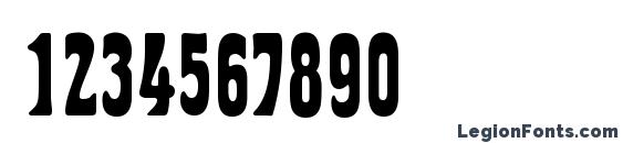 Herman Regular Font, Number Fonts