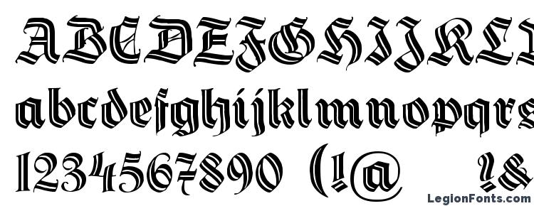 glyphs Hermann Gotisch DecoC font, сharacters Hermann Gotisch DecoC font, symbols Hermann Gotisch DecoC font, character map Hermann Gotisch DecoC font, preview Hermann Gotisch DecoC font, abc Hermann Gotisch DecoC font, Hermann Gotisch DecoC font
