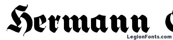 Hermann Gotisch NormalC font, free Hermann Gotisch NormalC font, preview Hermann Gotisch NormalC font