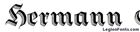Hermann Gotisch font, free Hermann Gotisch font, preview Hermann Gotisch font