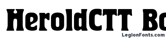 HeroldCTT Bold font, free HeroldCTT Bold font, preview HeroldCTT Bold font