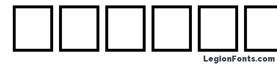 Hesham Cortoba Normal Traditional Font, Number Fonts