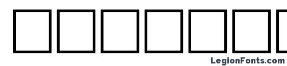 Hesham Kashkool Normal Traditional Font, Number Fonts