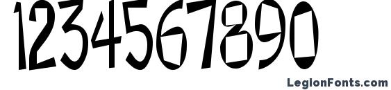 Hesitant Font, Number Fonts