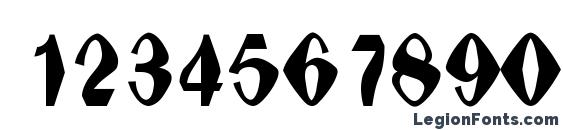 hexadonald Font, Number Fonts