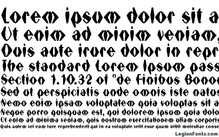 specimens hexadonald font, sample hexadonald font, an example of writing hexadonald font, review hexadonald font, preview hexadonald font, hexadonald font