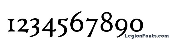 High Tower Text Font, Number Fonts