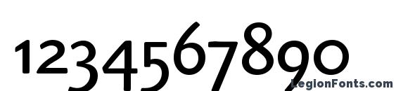 Highlander OS ITC TT Book Font, Number Fonts
