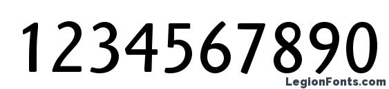 HighlanderStd Book Font, Number Fonts