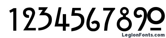 Hill House Medium Font, Number Fonts