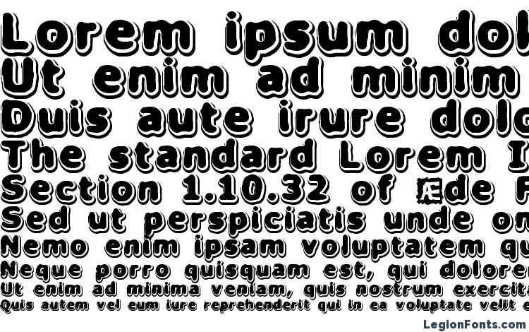 specimens Hillock BRK font, sample Hillock BRK font, an example of writing Hillock BRK font, review Hillock BRK font, preview Hillock BRK font, Hillock BRK font
