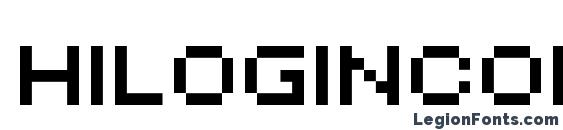 Hilogincon font, free Hilogincon font, preview Hilogincon font