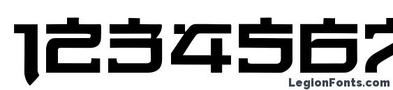 Hirosh Normal Font, Number Fonts