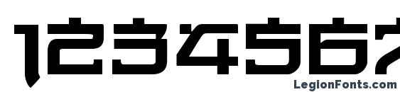 Hirosh Font, Number Fonts