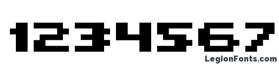 Hiskyflipperhibold Font, Number Fonts