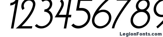 Hitchhiker b Font, Number Fonts