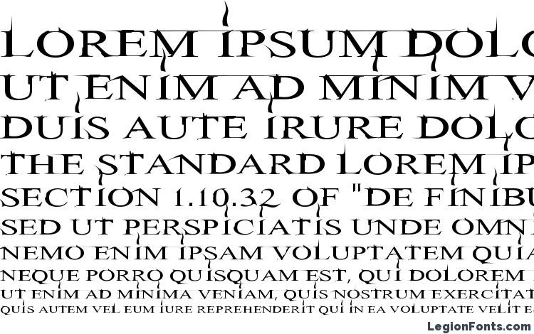 specimens Hitman font, sample Hitman font, an example of writing Hitman font, review Hitman font, preview Hitman font, Hitman font