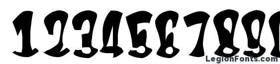 HitMe Font, Number Fonts