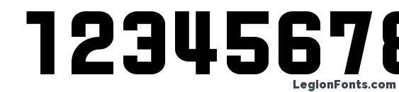 Hnkani regular Font, Number Fonts